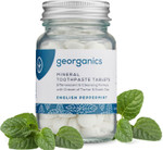 Georganics Mineral Toothtablets - Natural Effervescent Cleansing Tablets with Kaolin Clay - Vegan, SLS, Cruelty and Fluoride Free - Peppermint - 120 Tablets Georganics Mineral Toothtablets - Natural Effervescent Cleansing Tablets with Kaolin Clay - Vegan, SLS, Cruelty and Fluoride Free - Peppermint - 120 Tablets