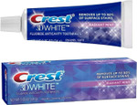 Crest 3D White Vivid Fluoride Anticavity Toothpaste-Radiant Mint-0.85 Oz, 3 Pk Crest 3D White Vivid Fluoride Anticavity Toothpaste-Radiant Mint-0.85 Oz, 3 Pk