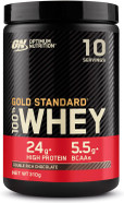 Optimum Nutrition Gold Standard 100% Whey Muscle Building and Recovery Protein Powder with Naturally Occurring Glutamine and BCAA Amino Acids, Vanilla Ice Cream Flavour, 10 Servings, 300g Optimum Nutrition Gold Standard 100% Whey Muscle Building and Recovery Protein Powder with Naturally Occurring Glutamine and BCAA Amino Acids, Vanilla Ice Cream Flavour, 10 Servings, 300g