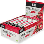Science In Sport Protein 20 Bars, High Protein, Low Sugar, Chocolate-Coated Protein Snack, Peanut Butter & Jelly, 12 Protein Bars