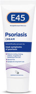 E45 Psoriasis Cream, 50ml  Treatment for Psoriasis Symptoms  Psoriasis Cream for Skin to Reduce Scaling, Itching, Redness, Roughness, Dry, Hard Skin