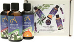Absolute Aromas Body, Mind & Soul Bath & Massage Oils 3 x 100ml in Glass Bottles - De-Stress, Mobility and Relaxation Massage Oils Absolute Aromas Body, Mind & Soul Bath & Massage Oils 3 x 100ml in Glass Bottles - De-Stress, Mobility and Relaxation Massage Oils