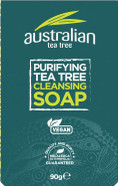 Australian Tea Tree Soap Bar, Purifying, Natural, Vegan, Cruelty Free, Paraben And Sls Free, Cleansing, 90 G

Size: 90 G (Pack Of 1)
