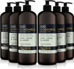 Baylis & Harding Goodness Oud, Cedar & Amber Body Wash, 1 Litre (Pack Of 6) - Vegan Friendly Baylis & Harding Goodness Oud, Cedar & Amber Body Wash, 1 Litre (Pack Of 6) - Vegan Friendly