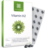 Healthspan Vitamin K2 75µg | 60 Capsules | Bone & Blood Health | Purest & Most Active Form | Vegan Healthspan Vitamin K2 75µg | 60 Capsules | Bone & Blood Health | Purest & Most Active Form | Vegan