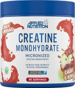 Applied Nutrition Creatine Flavoured - Creatine Monohydrate Micronized Powder with Flavour, Increases High-Intensity Physical Performance (250g - 50 Servings) (Cherry & Apple) Applied Nutrition Creatine Flavoured - Creatine Monohydrate Micronized Powder with Flavour, Increases High-Intensity Physical Performance (250g - 50 Servings) (Cherry & Apple)