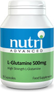 Nutri Advanced - L-Glutamine 500Mg - Supports Muscle Function And Gut Health - High Strength Amino Acid - 90 Capsules Nutri Advanced - L-Glutamine 500Mg - Supports Muscle Function And Gut Health - High Strength Amino Acid - 90 Capsules