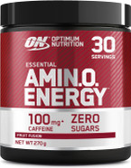 Optimum Nutrition Amino Energy Pre Workout Powder, Energy Drink with Amino Acids, BCAA and L-Glutamine, Food Supplement with Vitamin C and Caffeine, Orange Cooler Flavour, 30 Servings, 270 g Optimum Nutrition Amino Energy Pre Workout Powder, Energy Drink with Amino Acids, BCAA and L-Glutamine, Food Supplement with Vitamin C and Caffeine, Orange Cooler Flavour, 30 Servings, 270 g