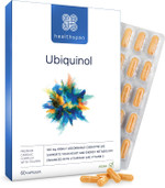 Healthspan Ubiquinol 100mg | 60 Capsules | Coenzyme Q10 | Added Vitamin B1 | Heart Health | Energy Metabolism | Vegan