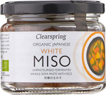 Clearspring Organic Japanese White Unpasteurised Miso Jar, 270g