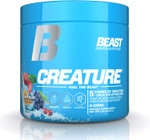 Beast Sports Nutrition Creature, Fruit Blast - 30 Servings - 5 Forms of Creatine + Creatine Optimizers - Improve Strength, Muscle Tone, Endurance, Recovery & Energy Production