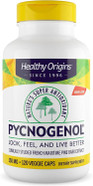 Healthy Origins Pycnogenol 150 mg - Premium Pine Bark Extract - French Maritime Pine Bark Extract for Heart Health, Skin Care & More - Gluten-Free & Non-GMO Supplement - 120 Veggie Caps120 Count (Pack of 1)