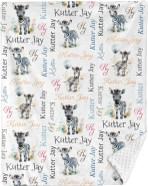Novusopt Personalized Zebra Baby Blanket Customized Name Blanket Double Layer Plush Minky Blanket With Dotted Backing Zebra Nursery Newborn Blankets For Baby Girls Baby Name Blanket Personalized Girlzebra601B Novusopt Personalized Zebra Baby Blanket Customized Name Blanket Double Layer Plush Minky Blanket With Dotted Backing Zebra Nursery Newborn Blankets For Baby Girls Baby Name Blanket Personalized Girlzebra601B