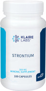 Klaire Labs Strontium - Hypoallergenic 300 Milligrams Bioavailable Strontium Citrate For Bone & Tissue Support (100 Capsules) Klaire Labs Strontium - Hypoallergenic 300 Milligrams Bioavailable Strontium Citrate For Bone & Tissue Support (100 Capsules)