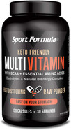 Sport Formula Daily Keto Superfood Multivitamin Bcaa Amino Acid Powder Capsules For Men And Women. Won'T Upset Your Stomach: Natural Vitamin B Energy Complex: Anti Aging Immune System Support Sport Formula Daily Keto Superfood Multivitamin Bcaa Amino Acid Powder Capsules For Men And Women. Won'T Upset Your Stomach: Natural Vitamin B Energy Complex: Anti Aging Immune System Support