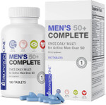 Bronson One Daily Mens 50+ Complete Multivitamin Multimineral, 180 Tablets180 Count (Pack Of 1) Bronson One Daily Mens 50+ Complete Multivitamin Multimineral, 180 Tablets180 Count (Pack Of 1)