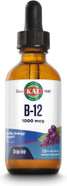 Kal B12 1000 Mcg Dropins, High Absorption Liquid B12 Vitamin, Healthy Energy Supplements For Metabolism, Heart Health, Nerve, Red Blood Cell Support, Natural Grape Flavor B12 Drops, 196 Servings, 2Oz Kal B12 1000 Mcg Dropins, High Absorption Liquid B12 Vitamin, Healthy Energy Supplements For Metabolism, Heart Health, Nerve, Red Blood Cell Support, Natural Grape Flavor B12 Drops, 196 Servings, 2Oz