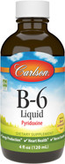 Carlson Labs Vitamin B-6 Liquid, 4 Oz