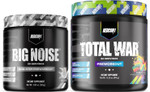 Redcon1 Total War Preworkout (Rainbow Candy) & Big Noise Non-Stim Preworkout Powder (Unflavored) Stack - Pre Workout Duo For Energy, Focus & Endurance - Keto (2 Products, 30 Servings Each) Redcon1 Total War Preworkout (Rainbow Candy) & Big Noise Non-Stim Preworkout Powder (Unflavored) Stack - Pre Workout Duo For Energy, Focus & Endurance - Keto (2 Products, 30 Servings Each)