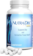 Nutra Disc Joint Support Supplement - 90 Capsules - Glucosamine Chondroitin For Joint Pain, Disc And Connective Tissue Health - With Meriva Curcumin Extract And Z-Pro Enzyme Blend