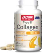 Jarrow Formulas Type II Collagen Complex 1000 mg - 60 Capsules - Dietary Supplement Supports Skin & Joints - Derived from Chicken Sternum Cartilage - 30 Servings