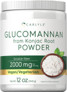 Carlyle Glucomannan Powder 12 Oz | Konjac Powder Supplement | Vegan & Vegetarian | Non-Gmo, Gluten Free Carlyle Glucomannan Powder 12 Oz | Konjac Powder Supplement | Vegan & Vegetarian | Non-Gmo, Gluten Free