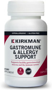 Kirkman Gastromune Allergy Support - Hypoallergenic-120 Vegetarian Capsules Gluten/Casein Free