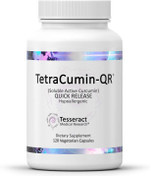 TetraCumin QR Joint Support Supplement, Quick-Release Turmeric Curcumin Metabolite, Proprietary Joint Supplements for Women & Men, Helps Promote Muscle & Joint Health, 120 Capsules