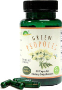 Greenbow Green Propolis  Genuine Brazilian Green Propolis, Contains Artepillin C  One Of The Most Nutrition Packed (Vegan Capsule)