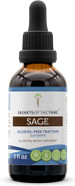 Secrets of the Tribe Sage Liquid Extract Alcohol-Free Tincture, Sage (Salvia officinalis) Dried Leaf (2 fl oz)2.00 Fl Oz (Pack of 1)