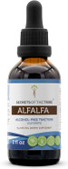 Secrets Of The Tribe Alfalfa Tincture Alcohol-Free Extract, Alfalfa Medicago Sativa Heart Health And Immune Fortitude 2 Fl Oz2 Fl Oz