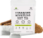 Licorice Root Tea - Glycyrrhiza Glabra Supplement For Digestion Restore Respiratory Health & Immunity Support Non-Gmo Premium Natural Licorice 30 Tea Bags