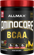 Allmax Aminocore Bcaa, Pineapple Mango - 315 G Powder - 8.18 Grams Of Bcaas Per Serving - With B Vitamins - No Fillers Or Non-Bcaa Aminos - Sugar Free - 30 Servings315 Gram Allmax Aminocore Bcaa, Pineapple Mango - 315 G Powder - 8.18 Grams Of Bcaas Per Serving - With B Vitamins - No Fillers Or Non-Bcaa Aminos - Sugar Free - 30 Servings315 Gram