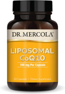 Dr. Mercola, Liposomal Ubiquinol Coq10 Dietary Supplement, 30 Servings (30 Capsules), Supports Brain And Cardiovascular Health, Non Gmo, Soy-Free, Gluten Free