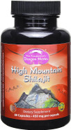 Dragon Herbs High Mountain Shilajit - 450 Mg - 60 Capsules