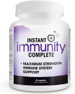 Instant Immunity Complete - 20-In-1 Immune System Booster Formula With Cat'S Claw, Quercetin, Vitamin C, And Olive Leaf Extract 60Ct