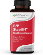 Life Seasons B/P Stabili-T - Blood Pressure Support - Vitamin Supplement For Healthy Heart & Blood Circulation - Ashwagandha Arjuna & Hawthorn Berry - 120 Capsules Life Seasons B/P Stabili-T - Blood Pressure Support - Vitamin Supplement For Healthy Heart & Blood Circulation - Ashwagandha Arjuna & Hawthorn Berry - 120 Capsules