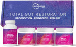 Microbiome Labs Total Gut Restoration Kit (Powder) - 3-Product Gut Health Spore Based Probiotic, Prebiotic Powder & Mucosal Immunoglobulin + Amino Acids Supplement For Immune, Gi & Digestive Health Microbiome Labs Total Gut Restoration Kit (Powder) - 3-Product Gut Health Spore Based Probiotic, Prebiotic Powder & Mucosal Immunoglobulin + Amino Acids Supplement For Immune, Gi & Digestive Health