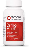 Protocol Ortho Multi - Complete Multivitamin For Women And Men, Minerals Supplements - 90 Softgels Protocol Ortho Multi - Complete Multivitamin For Women And Men, Minerals Supplements - 90 Softgels
