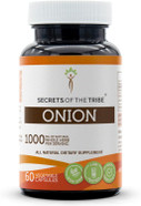 Secrets Of The Tribe Onion 60 Capsules, 1000 Mg, Onion (Allium Cepa) Dried Bulb (60 Capsules)60 Count (Pack Of 1) Secrets Of The Tribe Onion 60 Capsules, 1000 Mg, Onion (Allium Cepa) Dried Bulb (60 Capsules)60 Count (Pack Of 1)