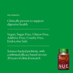 The Nue Co. Prebiotic + Probiotic Supplement, Supports Gut Health, Synbiotic And Spore Based, Ibs Relief, Immunity, And Skin, Vegan, Gluten Free, 60 Capsules