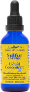 Eidon Ionic Minerals Liquid Sulfur Concentrate - Ionic Msm Sulfur Drops Supplement, Supports Healthy Joints, Smooth Skin, & Glossy Hair, No Preservatives Or Additives - 2 Oz Bottle