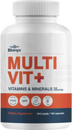 Blonyx Multivit+ Athlete'S Multivitamin - Whole Food-Sourced Nutrients, Supports Performance & Muscle Health, 90 Day Supply