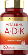 Carlyle Vitamin Adk | 150 Softgels | Non-Gmo, Gluten Free Dietary Supplement Carlyle Vitamin Adk | 150 Softgels | Non-Gmo, Gluten Free Dietary Supplement