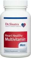 Dr. Sinatra Heart Healthy Multivitamin For Men With Vitamin D 1000 Iu, A, B12, C, E, And Zinc, 90 Tablets (30-Day Supply)