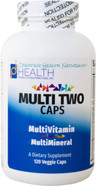 Multi Two (120 Capsules) - Advanced, Full-Spectrum Multivitamin, Mineral, And Cofactor Formula - Coenyzme Vitamins - Veggie Caps