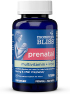 Mommy'S Bliss Prenatal Multivitamin With Iron And Folic Acid, Supports Baby Development + Mom Immune System & Energy Levels W/ B Vitamins & Probiotics, Vegan & Gluten Free (45 Servings) Mommy'S Bliss Prenatal Multivitamin With Iron And Folic Acid, Supports Baby Development + Mom Immune System & Energy Levels W/ B Vitamins & Probiotics, Vegan & Gluten Free (45 Servings)