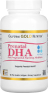 Prenatal DHA for Pregnant and Nursing Mothers, 900 mg, 60 Fish Gelatin Softgels (450 mg per Softgel), California Gold Nutrition