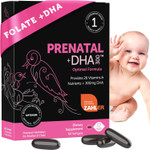 Zahler Prenatal Vitamin With Dha & Folate - Dha Supplements & Prenatal Multivitamin For Mother And Child - Kosher Prenatal Dha Prenatal Vitamins With Iron, Pre Natal Softgels 60 Count Zahler Prenatal Vitamin With Dha & Folate - Dha Supplements & Prenatal Multivitamin For Mother And Child - Kosher Prenatal Dha Prenatal Vitamins With Iron, Pre Natal Softgels 60 Count