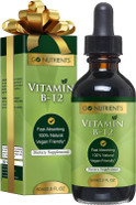 Go Nutrients Vitamin B12 - Fast Absorbing B12 Vitamins, All Natural, Vegan Friendly B12 Sublingual Supplement With 3000 Mcg Methylcobalamin, Organic Raspberry Flavor, 2 Oz, 48 Servings Go Nutrients Vitamin B12 - Fast Absorbing B12 Vitamins, All Natural, Vegan Friendly B12 Sublingual Supplement With 3000 Mcg Methylcobalamin, Organic Raspberry Flavor, 2 Oz, 48 Servings
